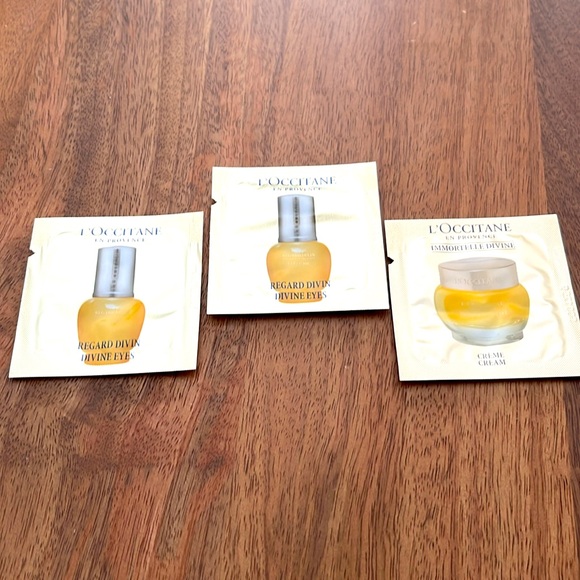 Trail size samples of one cream and 2 divine eyes. NWT - Picture 1 of 1